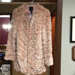 Forever 21 faux fur coat